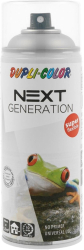 Vopsea spray decorativa DUPLI-COLOR Next RAL 9006 argintiu satin-mat 400ml 