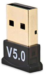 Adaptor Bluetooth Flippy 5.0 Wireless pentru PC/Laptop Interfata USB 20 mbps Negru 