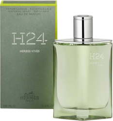 Apa de Parfum reincarcabila cu vaporizator Hermes H24 Herbes Vives 100 ml 