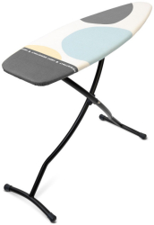 Brabantia D 1003386 Masa de calcat 135x45 cm 7 pozitii reglabile Zona de calcat termorezistenta Alb/Gri 