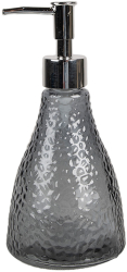 Dozator sapun sticla neagra 9x19 cm 400 ml 