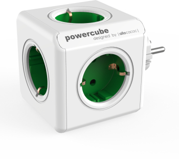 Fisa sub forma de cub 5 prize Schuko Allocacoc
