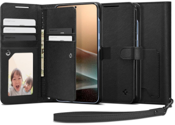 Husa pentru Samsung Galaxy S25 Plus - Spigen Wallet S - Black 