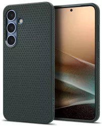 Husa pentru Samsung Galaxy S25 - Spigen Liquid Air - Abyss Green 