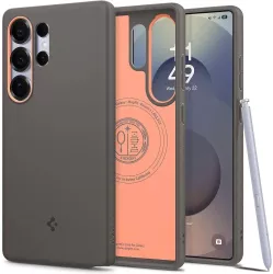 Husa pentru Samsung Galaxy S25 Ultra - Spigen Caseology Nano Pop MagSafe - Papaya Grey 