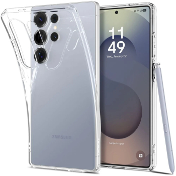 Husa pentru Samsung Galaxy S25 Ultra - Spigen Liquid Crystal - Clear 