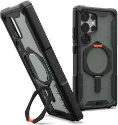 Husa pentru Samsung Galaxy S25 Ultra - UAG Plasma XTE MagSafe - Black / Orange 