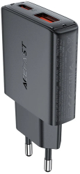 Incarcator Type-C USB pentru Priza PD30W GaN - Acefast A69 - Black