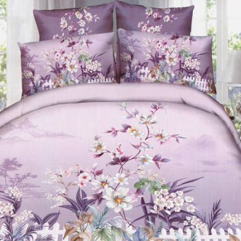 Lenjerie de pat digital print 3D FLOWER GARDEN 