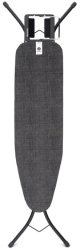 Masa de calcat Brabantia A 1003324 110x30 cm 7 pozitii de reglare Suport fier de calcat Negru 