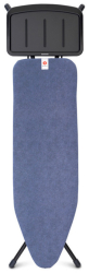 Masa de calcat Brabantia B 1003352 124x38 cm 7 pozitii de reglare Suport generator de abur Albastru 