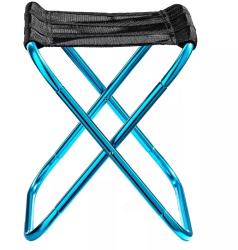 Mini scaun pliabil de buzunar 27x21x18 cm Gonga® Albastru 