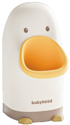 Olita tip Pisoar pentru Copii Flippy +1an Portabila Design Ratusca Model Prietenos Non-Toxic Usor de Curatat 23.3 x 24 x 43 cm Alb/ 