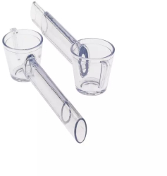 Pahar de shot dublu pentru prieteni adevarati 75 ml Gonga® Transparent 