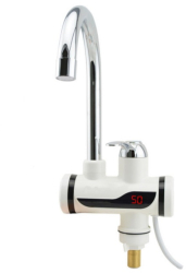 Robinet KlaussTech Instant De Apa Calda Afisaj Lcd Al Temperaturii Temperatura 30-60 Grade Putere 3000w Debit De 2l/min Montare Pe Chiu 