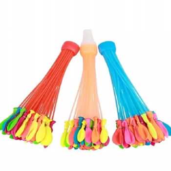 Set baloane cu apa cu umplere rapida autosigilare Gonga® Multicolor 999 bucati 
