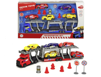 Dickie Transporter Set 5 Masinute 