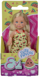 Evi Love Papusa In Rochita Cu Fructe 