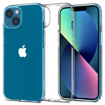 Husa pentru iPhone 13 - Spigen Liquid Crystal - Clear 