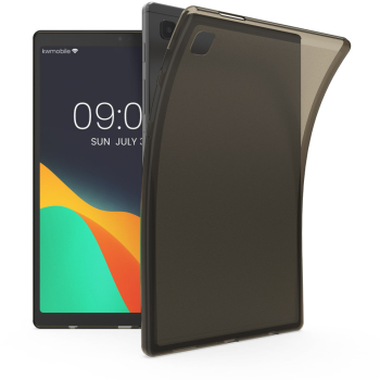 Husa pentru tableta Samsung Galaxy Tab A7 Lite Kwmobile Negru/Transparent Silicon 55146.01 