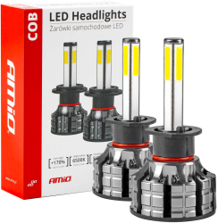 Instalatie LED COB 2Side AMiO compatibil H1 destinat competitiilor auto sau off-road 