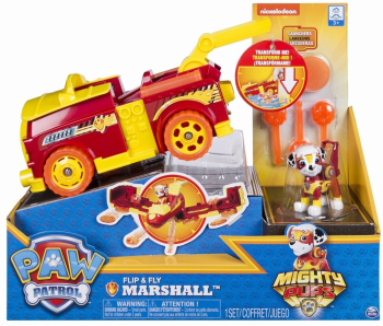 Patrula Catelusilor Vehicul Flip And Fly Cu Marshall 