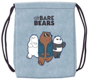 Sac sport We Bare Bears 46x35 5 cm - STARPAK 