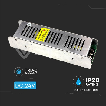 Sursa alimentare dimabila 24V 150W 6.5A IP20 V-TAC 