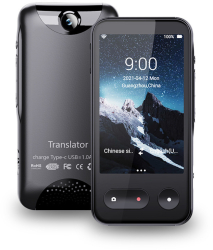 Translator intelligent MaGeCa T7 4G WIFI Bluetooth HotSpot Inteligenta artificiala AI ChatGPT Traducere vocala bidirectionala in 135 d 