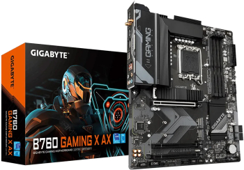 Placa de baza GIGABYTE B760 GAMING X AX DDR5 ATX Socket 1700 WiFi Bluetooth 