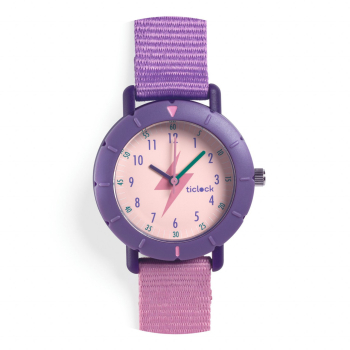 Ceas de mana Purple Flash Djeco 