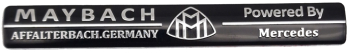 Emblema Maybach pentru Mercedes 10x1.5cm negru 