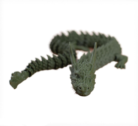 Figurina Sani Dragon 450 mm Verde inchis 