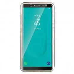 Husa 360 Samsung J4 J400 - FullBody Protectie Fata+Spate - Silicon + Policarbonat Transparenta - AFC R 