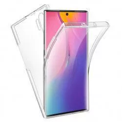 Husa 360 Samsung Note 10 - FullBody Protectie Fata+Spate - Silicon + Policarbonat Transparenta 