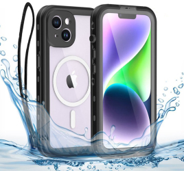 Husa pentru iPhone 14 Plus - ShellBox Waterproof IP68 Case - Black 