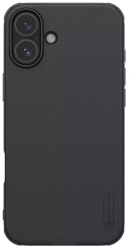 Husa pentru iPhone 16 Plus - Nillkin Super Frosted Shield Pro - Black 