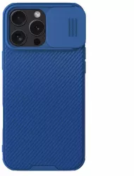 Husa pentru iPhone 16 Pro Max - Nillkin CamShield Pro - Blue 