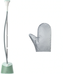 Aparat de calcat vertical PHILIPS Seria 1000 STE1010/70 1600W 32g/min 1.8l alb-verde deschis 