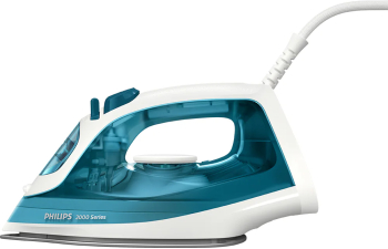 Fier de calcat PHILIPS Seria 2000 DST2020/90 2000W 110g/min 250ml talpa ceramica albastru-alb 