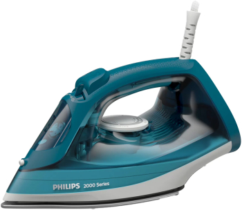 Fier de calcat PHILIPS Seria 2000 DST2030/90 2000W 130g/min 250ml talpa ceramica albastru-alb 