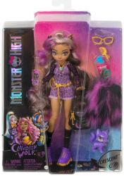 Monster High Papusa Clawdeen Wolf Cu Animalut Si Accesorii 