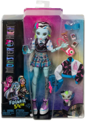 Monster High Papusa Frankie Stein Cu Animalut Si Accesorii 