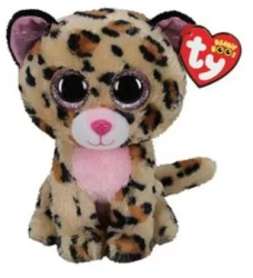 Plus Ty 15cm Leopard Maro Roz 