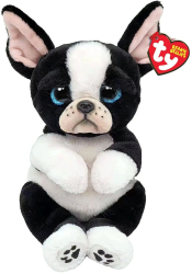 Plus Ty 24cm Beanie Bellies Catelul Alb Negru Tink 