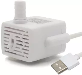 Pompa de apa pentru dispenser apa automat tip fantana pentru caini si pisici Linomag® cablu USB