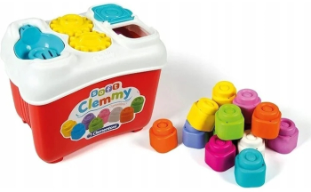 Set 16 elemente constructie Clementoni Multicolor 