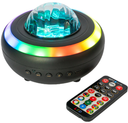 Boxa portabila cu efect astro si led