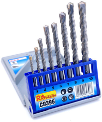 Burghie pentru zidarie set 8 buc 3-10 mm Richmann 