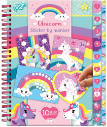 Carticica cu activitati si abtibilduri - Unicorn